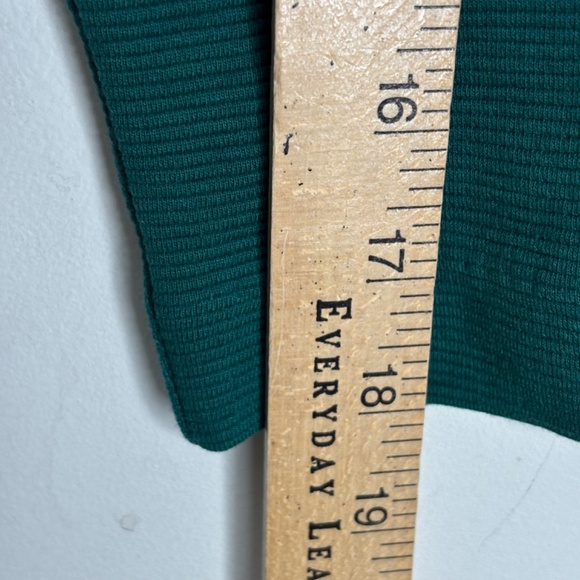 Boden Marisa Ottoman Dress 8 Emerald Green Christmas Midi Ribbed Holiday Formal - Picture 12 of 13